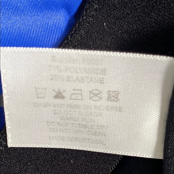 Lucas Hugh London Blue Athletic Capri Leggings Size M - Picture 10 of 10